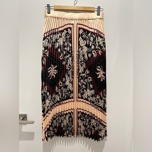 Scotch & Soda pleated midi skirt size S